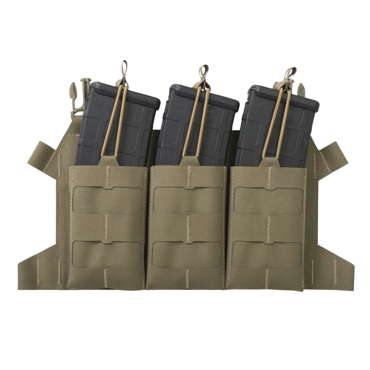 Custodia per caricatori con pannello ribaltabile triplo scheletrato ad azione diretta 223 Woodland Camo