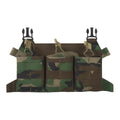Custodia per caricatore con tripla patta scheletrata ad azione diretta 308 Woodland Camo