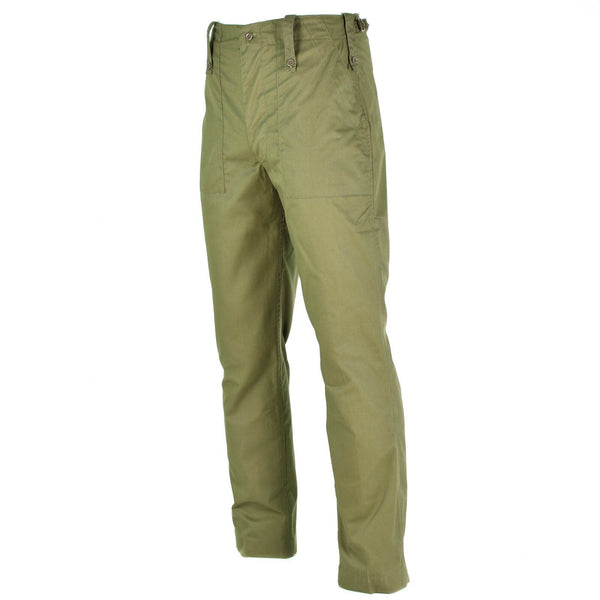 Guidi pantaloni da combattimento dell'esercito britannico O.D Pantaloni militari verdi Nuovi leggeri