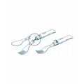 Opinel Picnic+ N°08 Set Posate Coltello Pieghevole Cucchiaio Forchetta Camping Faggio