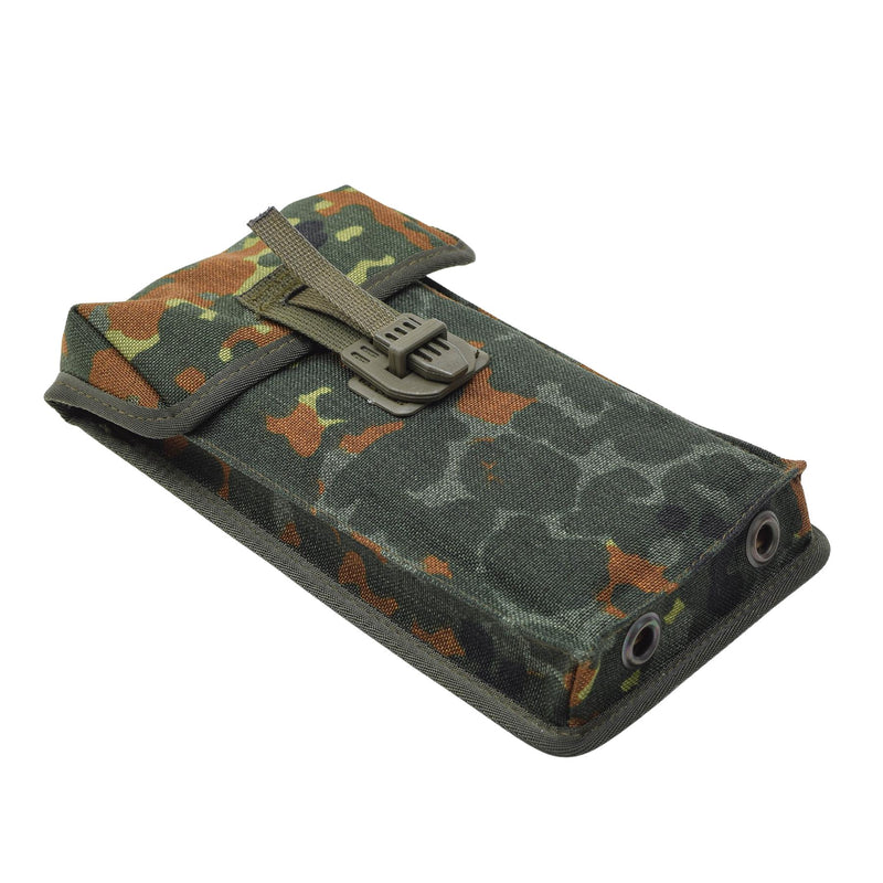 Caspa della rivista BW militare tedesco originale MP2 Small Flecktarn Camo Cordura Nuovo