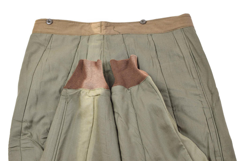 Pantaloni di rivestimento dell'esercito ceco autentico M60 Pantaloni termici in surplus militare Nuovo