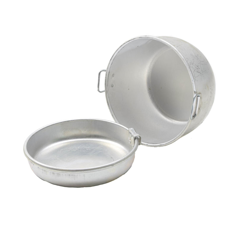 Originale Bulgaro Military Vintage Mess Kit escursionistico campeggio FirePit Pot Pan Nuovo