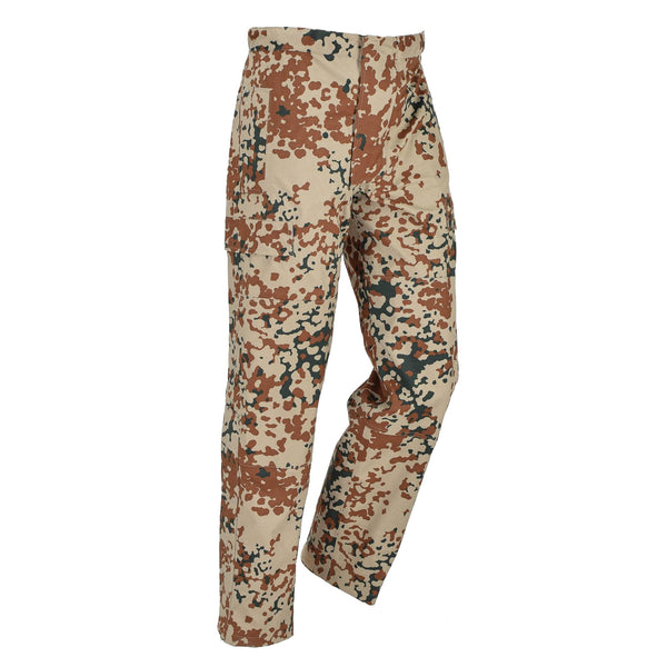 Original Danish Army M84 Desert Camo Impianti impermeabili pantaloni da campo Nuovi