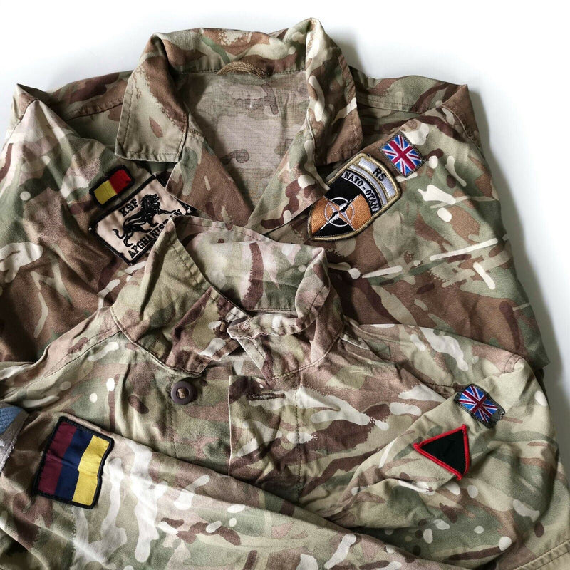 Guida emissione dell'esercito britannico Combat MTP Field Jacket Multicam Military Shirt
