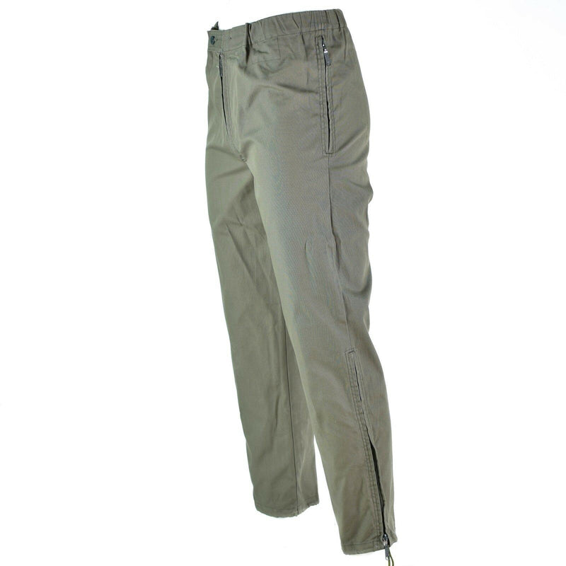 Pants dell'esercito svizzero originali Field Combat Pantaloni OD Emissione militare Svizzera