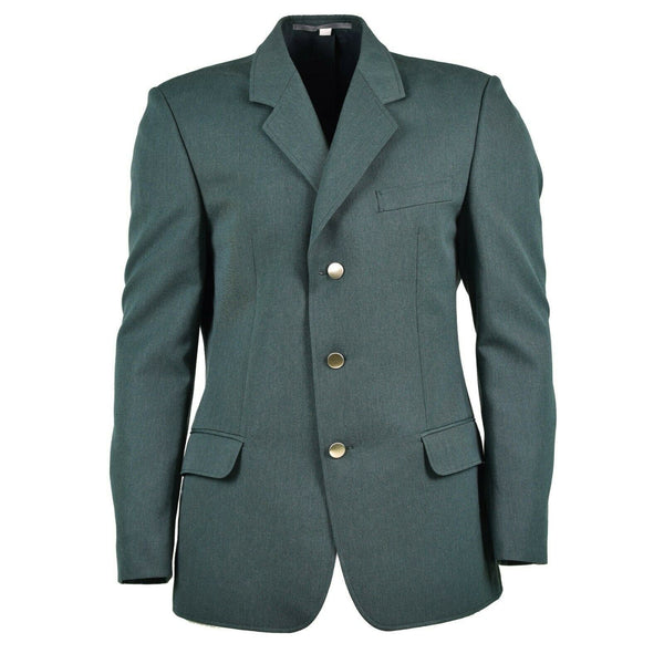 Giacca abito di polizia tedesco originale Verde uniforme formale militare nuovo