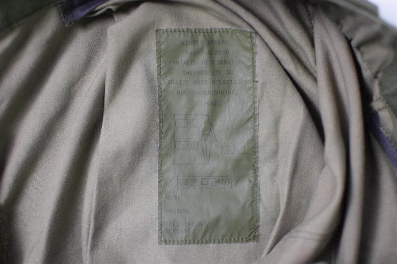 Pantaloni da combattimento dell'esercito francese autentico pantaloni mimetizzati militari CCE