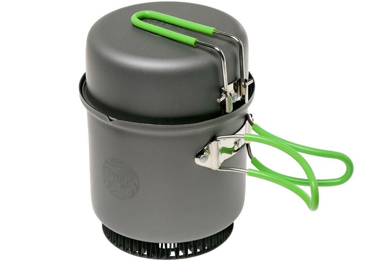 Optimus Crux Weekender He Cook System System Gas Stove Camping escursionistico bosco brischi padella