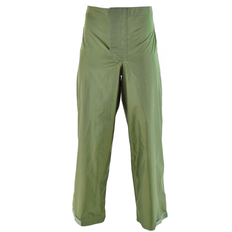 Army Danish Army O.D Pantaloni da tempo umido pantaloni pioggia impermeabili Danimarca