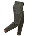 Pantaloni da campo originali M39/58 dell'esercito svedese in lana cargo in eccedenza verde oliva