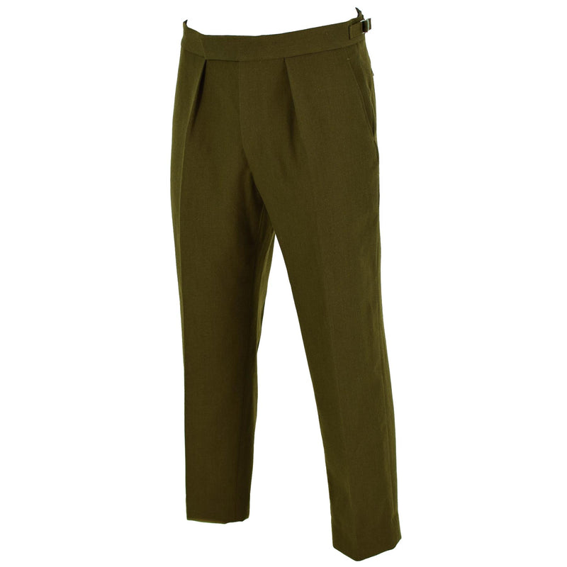 Pantaloni ufficiali dell'esercito britannico originale Pantaloni OD Parade Pantaloni militari