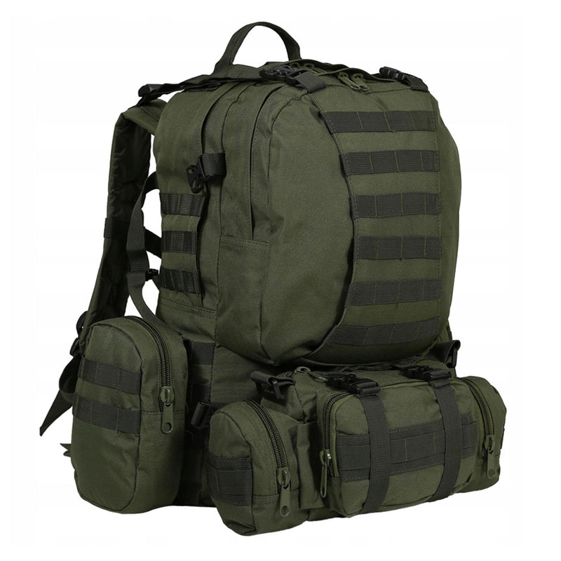 Mil-Tec Assembly Pack Tactical Backpack Tactical Belt Rucksuck Olive