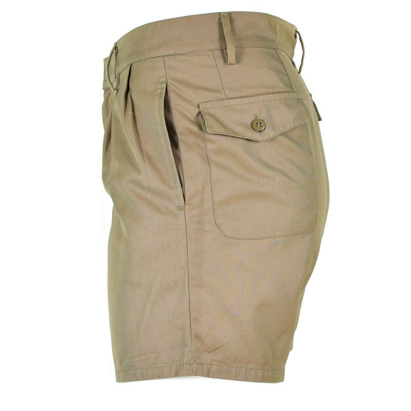 Shorts dell'esercito italiano autentico Khaki Chino Combattimento militare Bermuda BDU