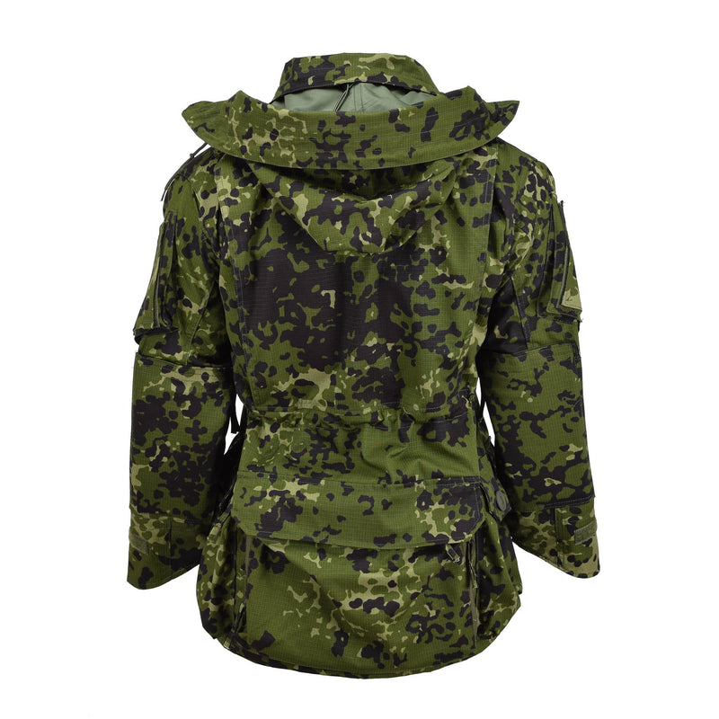 Tacgear Brand Danish MILITAL SMOK GIACCA RIPSTOP COMMANDO M84 CAMOUFFAGE