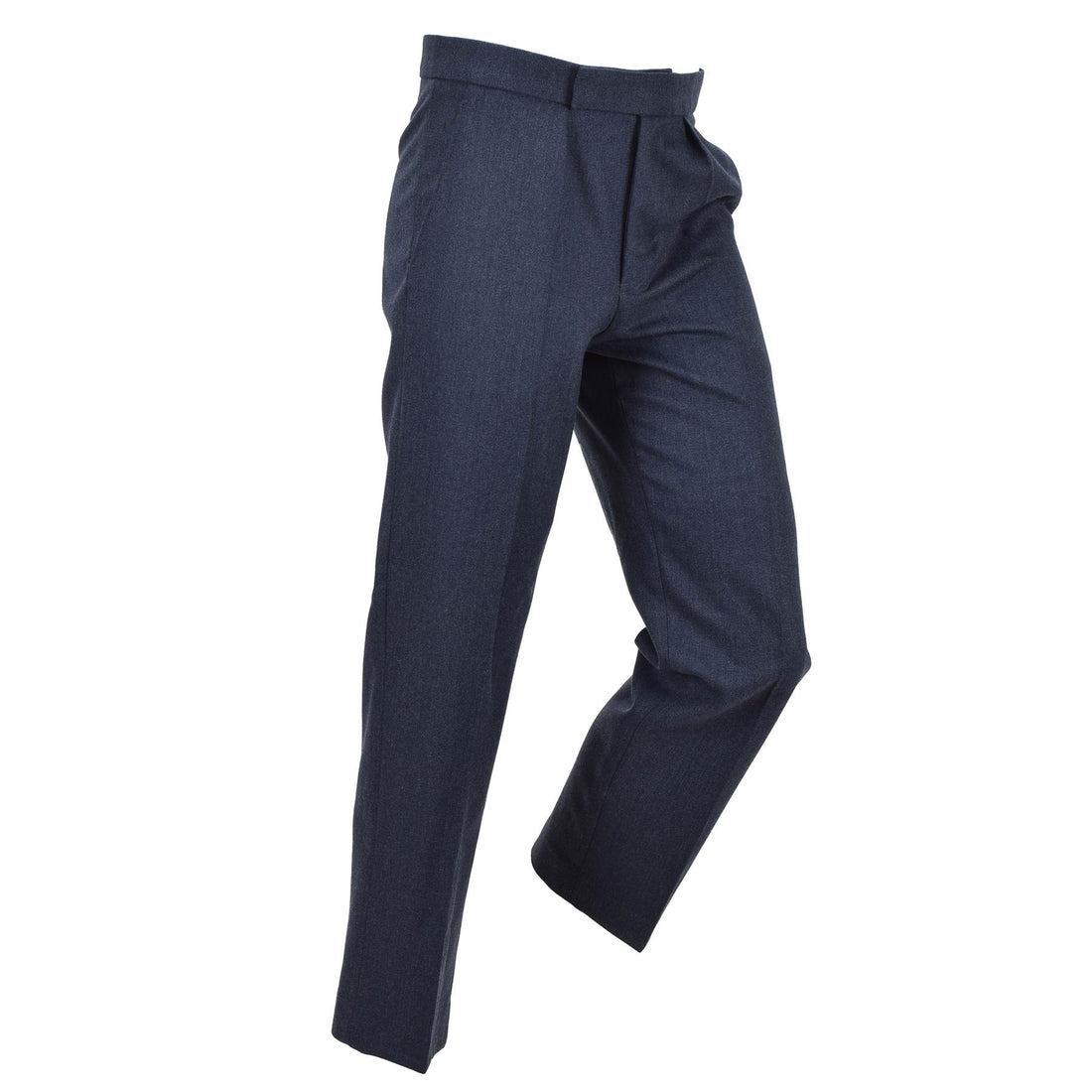 Pantaloni eleganti militari originali britannici in polilana formale eccedente blu
