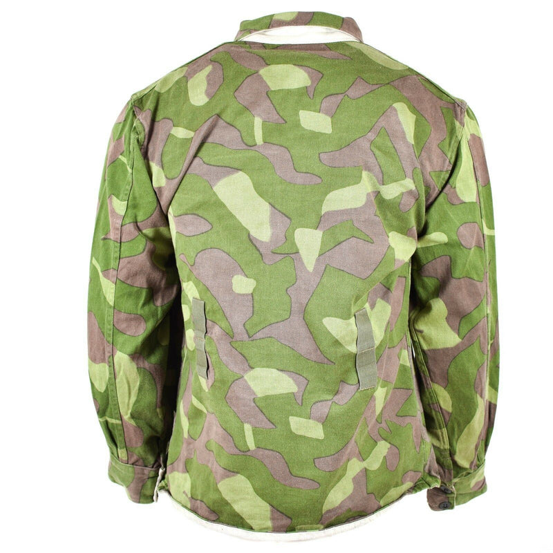 Giacca di abiti reversibili M-62 uniforme m-62 dell'esercito finlandese originale di grandi dimensioni di grandi dimensioni