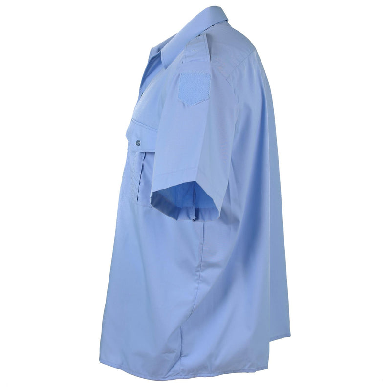 Genuina camicia a manica corta di polizia militare francese