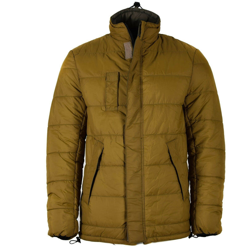 Giacca reversibile dell'esercito o Dutch Termica Olive OD Coyote Cold Weather Nuovo