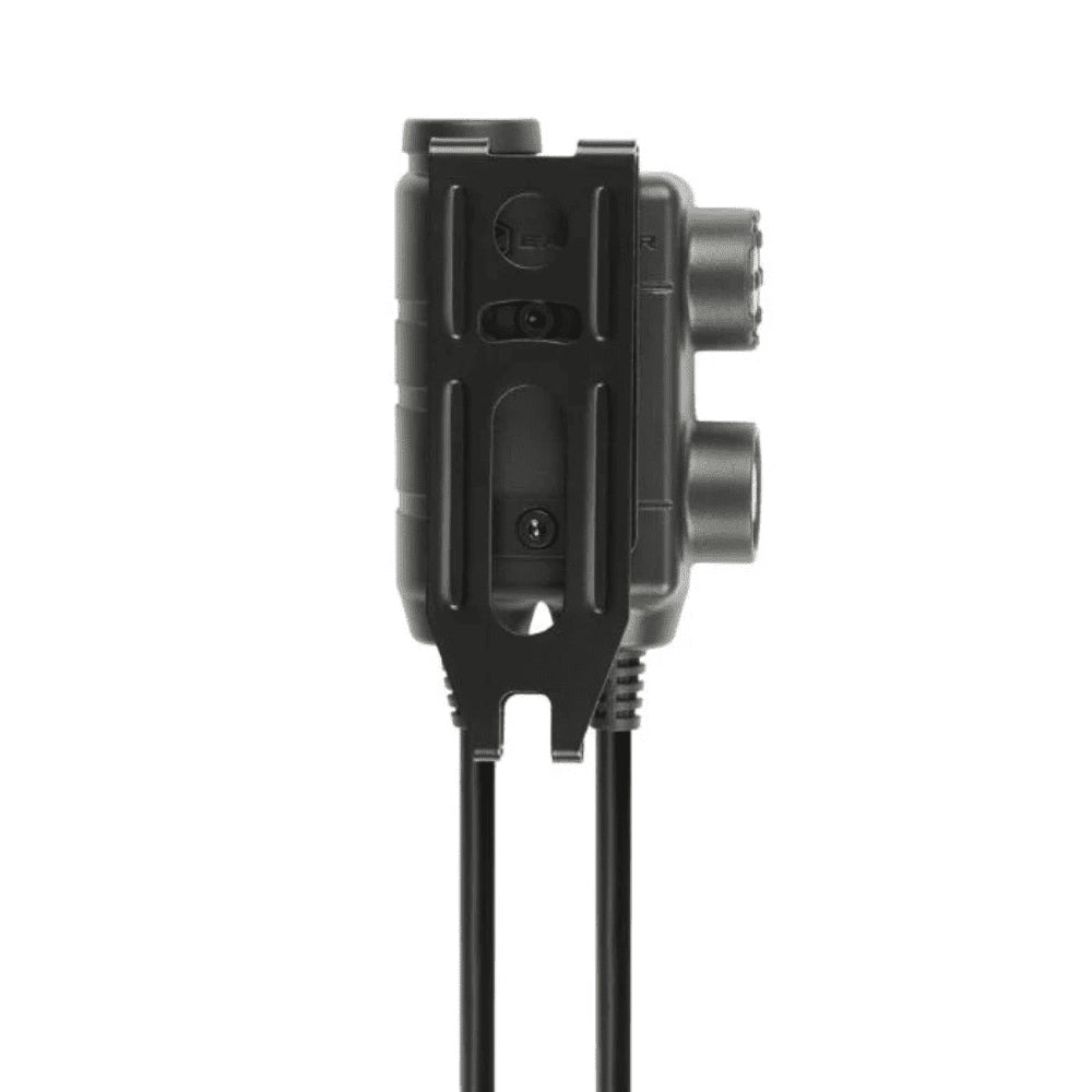 Adattatore doppio PTT Earmor Kenwood Baofeng Cuffie tattiche cablate a 2 pin nere
