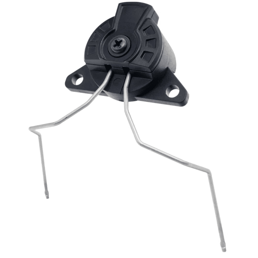 EARMOR M12 EXFIL Adattatore per binario per casco Supporto per protezione uditiva Nero