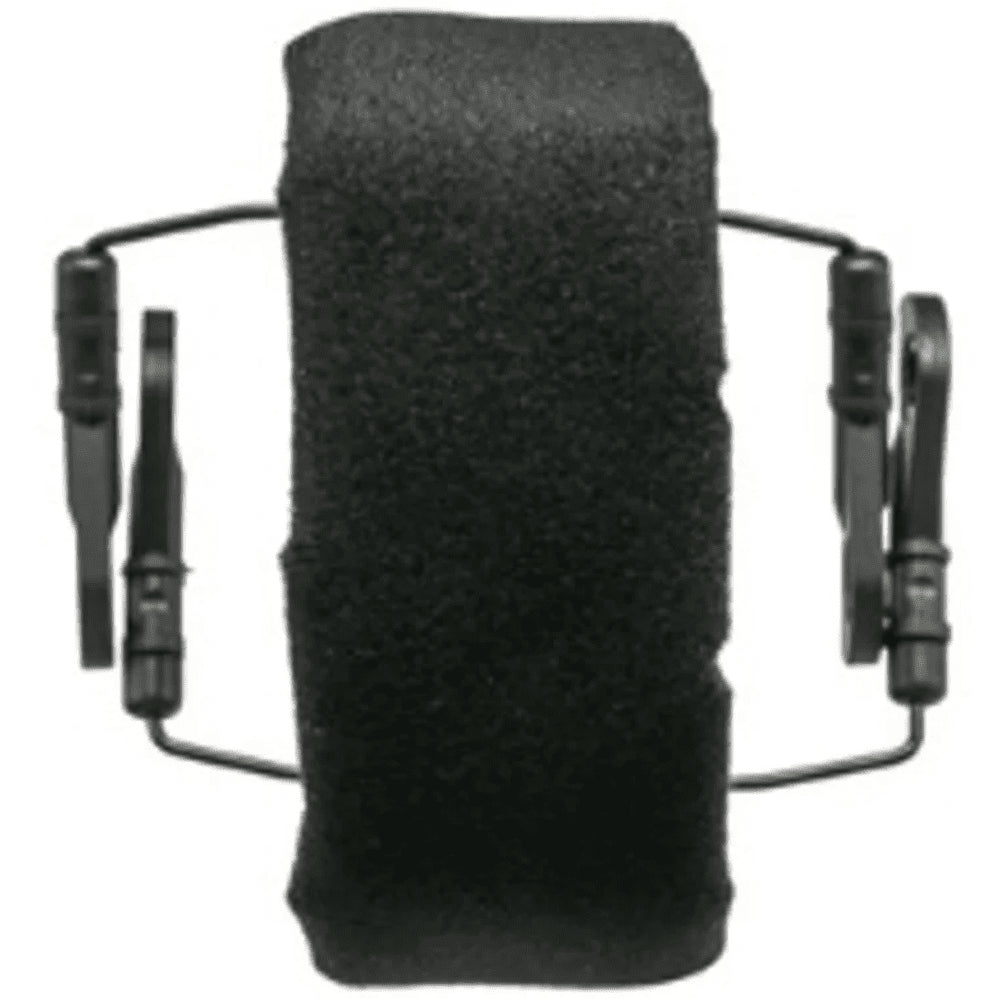 Staffa di ricambio per fascia Earmor M14C M31 M32 Mark4 M33 tattica nera