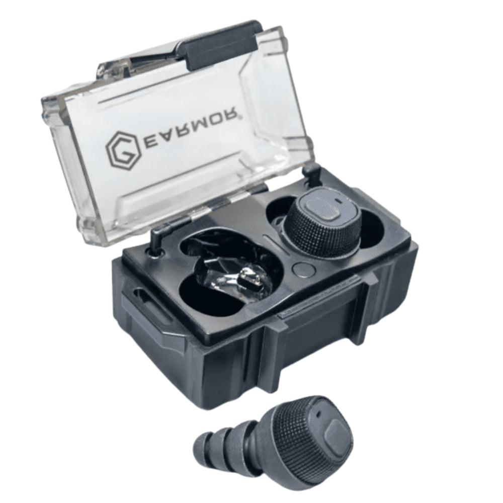 Earmor M20 Tappi per le orecchie elettronici Riduzione attiva del rumore Tiro Fogliame Verde