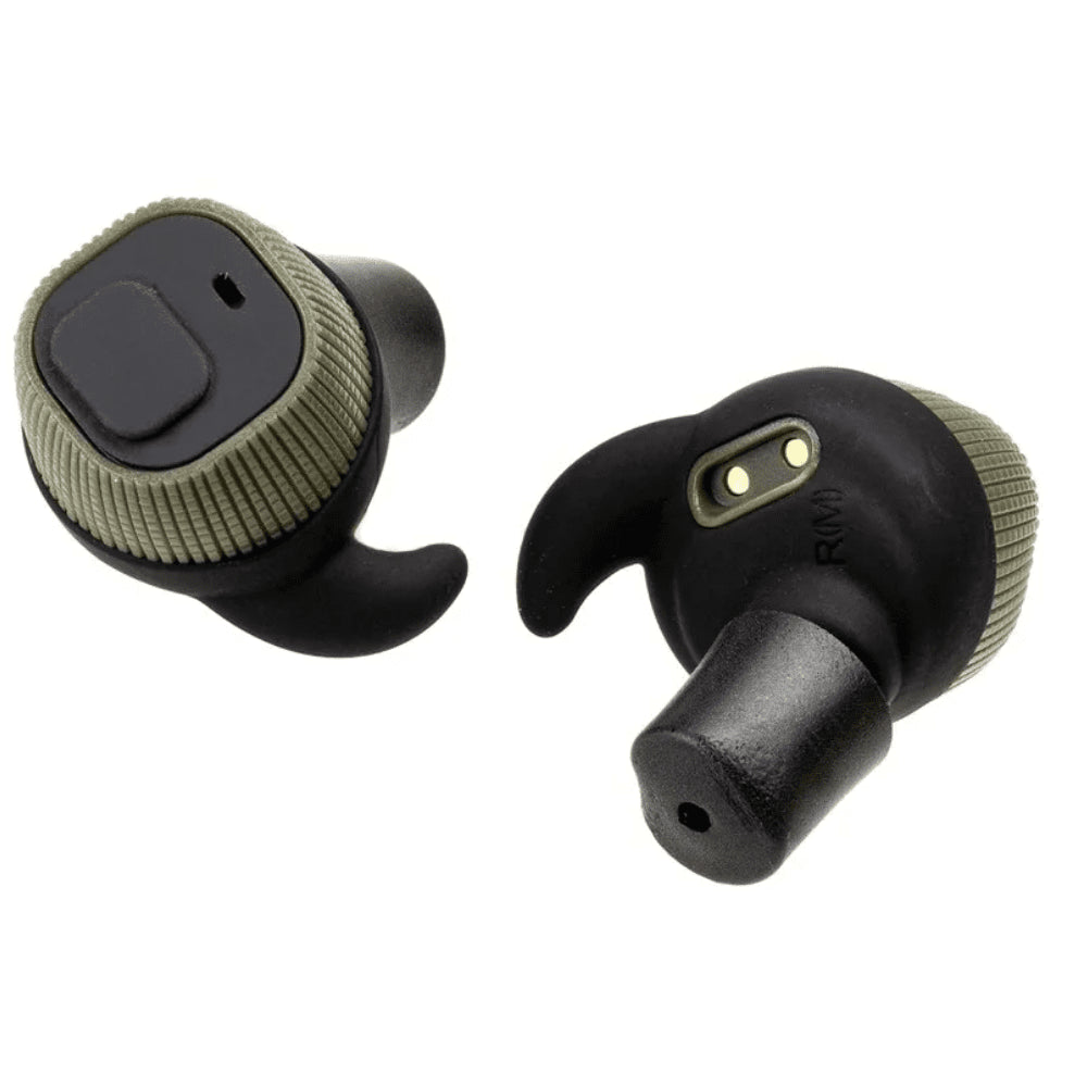 Earmor M20 Tappi per le orecchie elettronici Riduzione attiva del rumore Tiro Fogliame Verde