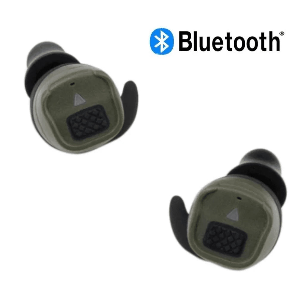 Earmor M20T Pro Tappi per le orecchie elettronici Bluetooth Protezione dell'udito Fogliame Verde