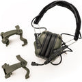 Cuffie elettroniche EARMOR M32X Plus con guida ARC, oliva