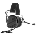 EARMOR M32X PLUS Protezione acustica elettronica Auricolare per casco ferroviario ARC Nero