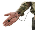 Cavo mini jack cablato tattico Earmor M50 con pulsante da dito M51 PTT nero