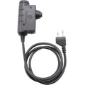 Earmor M51-MID PTT Adattatore Midland Radio Cuffia Cablata Attrezzatura Tattica Nera
