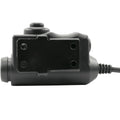 Adattatore Earmor M52-KEN PTT Kenwood Baofeng Radio Auricolare Tattico Nero