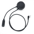 Adattatore EARMOR M55 PTT Kenwood Baofeng Adattatore per auricolare radio a 2 pin nero