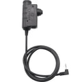 Adattatore PTT Earmor Motorola auricolare radio a 1 pin cablato tattico nero