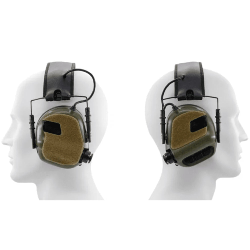 Set di toppe di ricambio per gancio e anello EARMOR S14 per cuffie M31 M32 nere