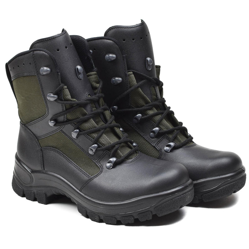 Stivali da combattimento militare generico tedesco in pelle tessili calzature da campo tattico nuovo