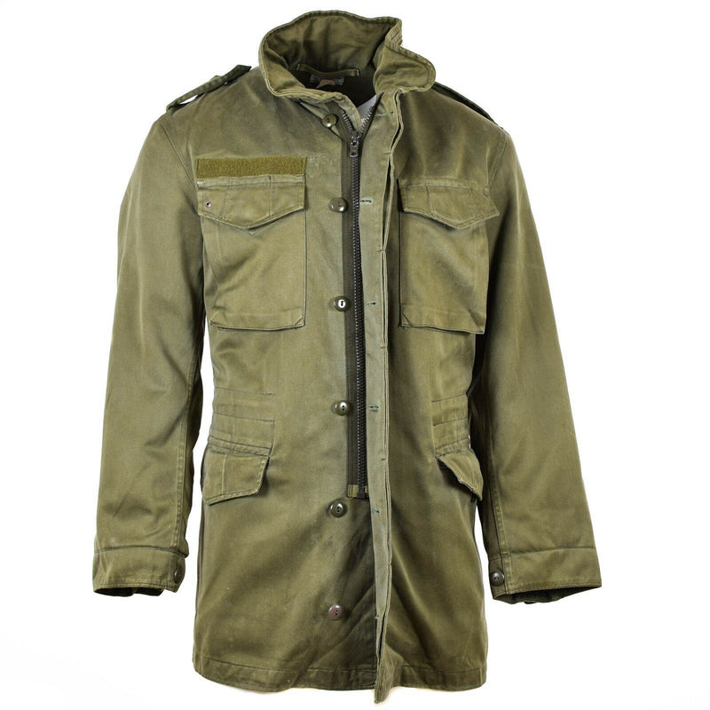 Original Austrian BH Army Combat M65 Giacca OD Olivo militare Drab Parka