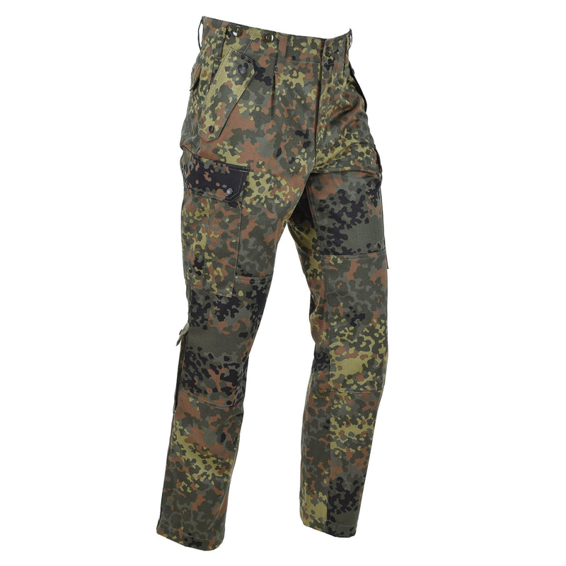 Leo kohler bdu pantaloni bundeswehr flecktarn camo campo tattici pantaloni paintball