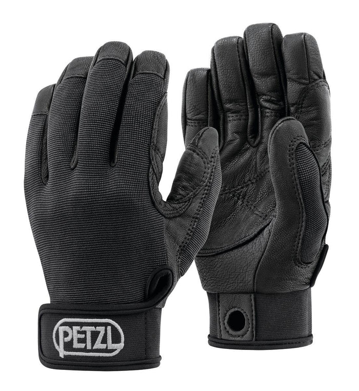 Petzl CORDEX Belay Rappel Guanti in pelle Corda da lavoro Arrampicata Tattica Nero