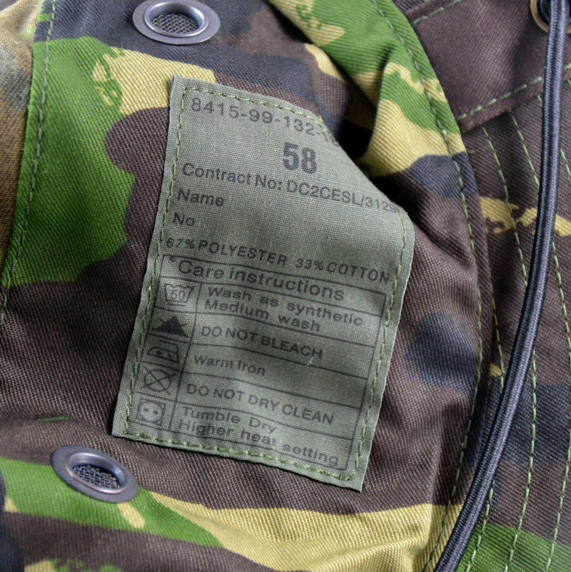Originale British Army Boonie Cap Sun Bush Hat Woodland Camo Combat DPM Nuovo