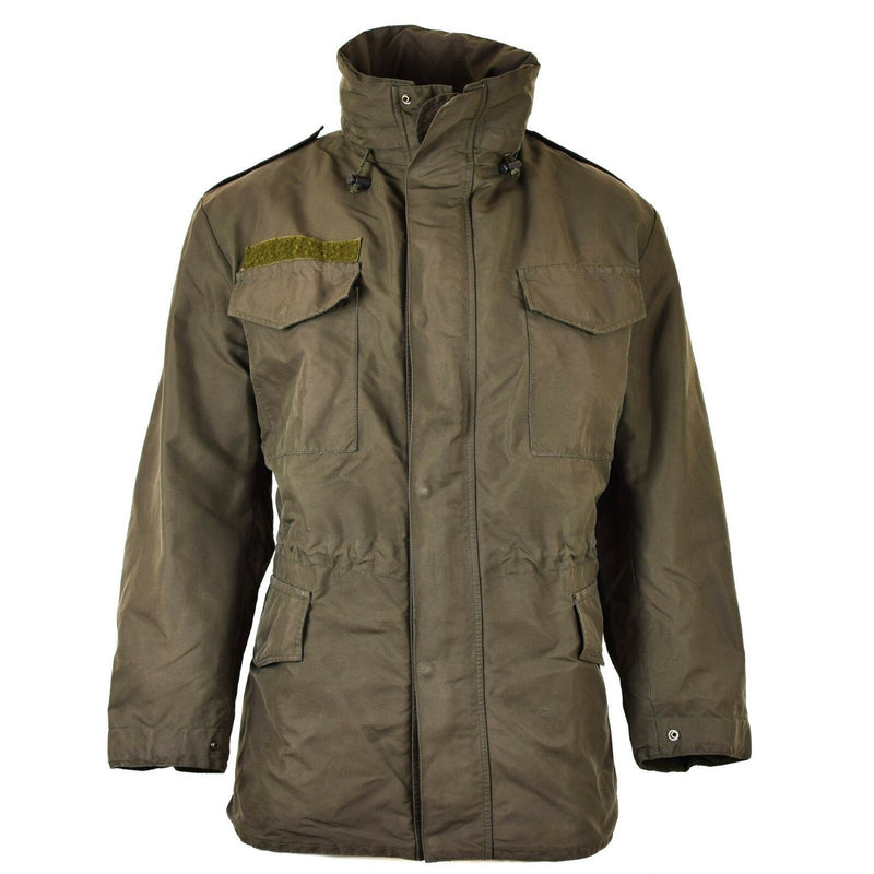 Gucca vera dell'esercito austriaco M65 Giacca Goretex Military Olive Parka impermeabile