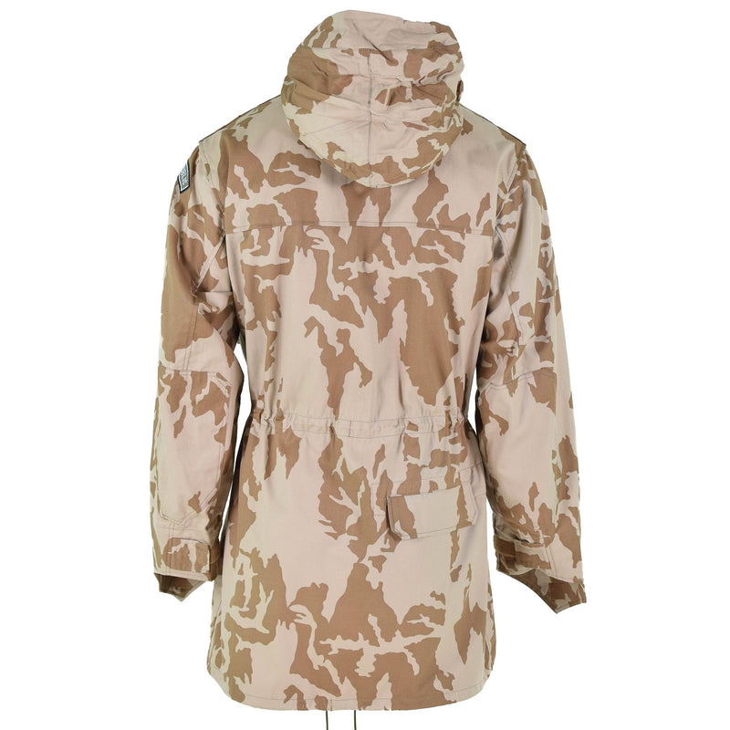 Giacca originale dell'esercito ceco parka annapelle BDU Desert camo surplus militare nuovo