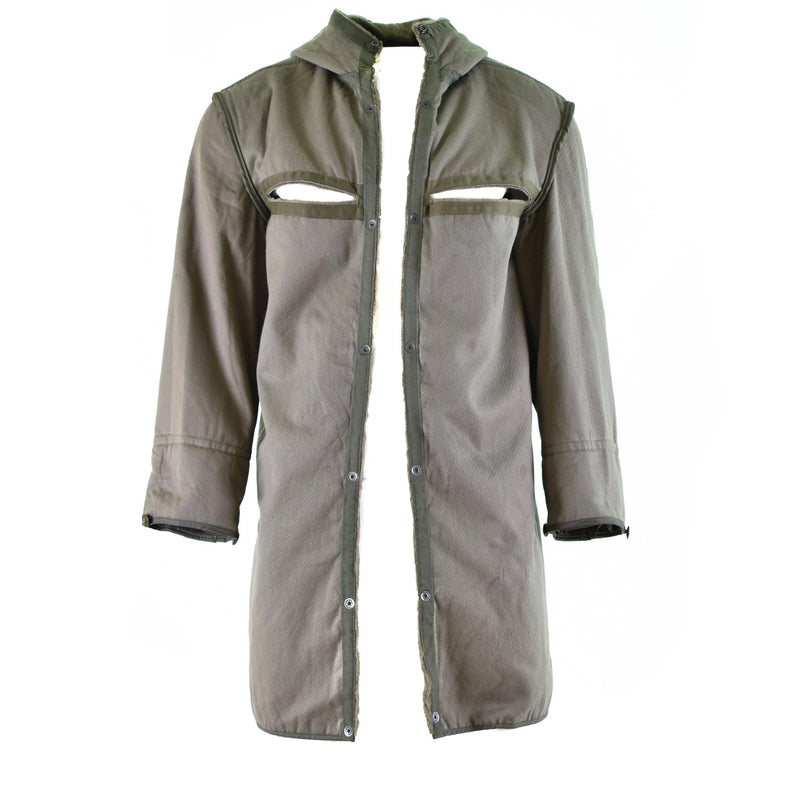 Guida vera armatura militare dell'esercito tedesco parka rivestimento lungo rivestimento invernale