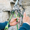 Edelrid GIGA JUL Assicuratore 2 in 1 Modalità 8.5-10.5mm Compatibilità corda