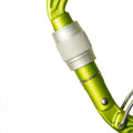 Edelrid HMS moschettone a vite antiproiettile anello avvolgente ardesia attrezzatura da arrampicata grigio