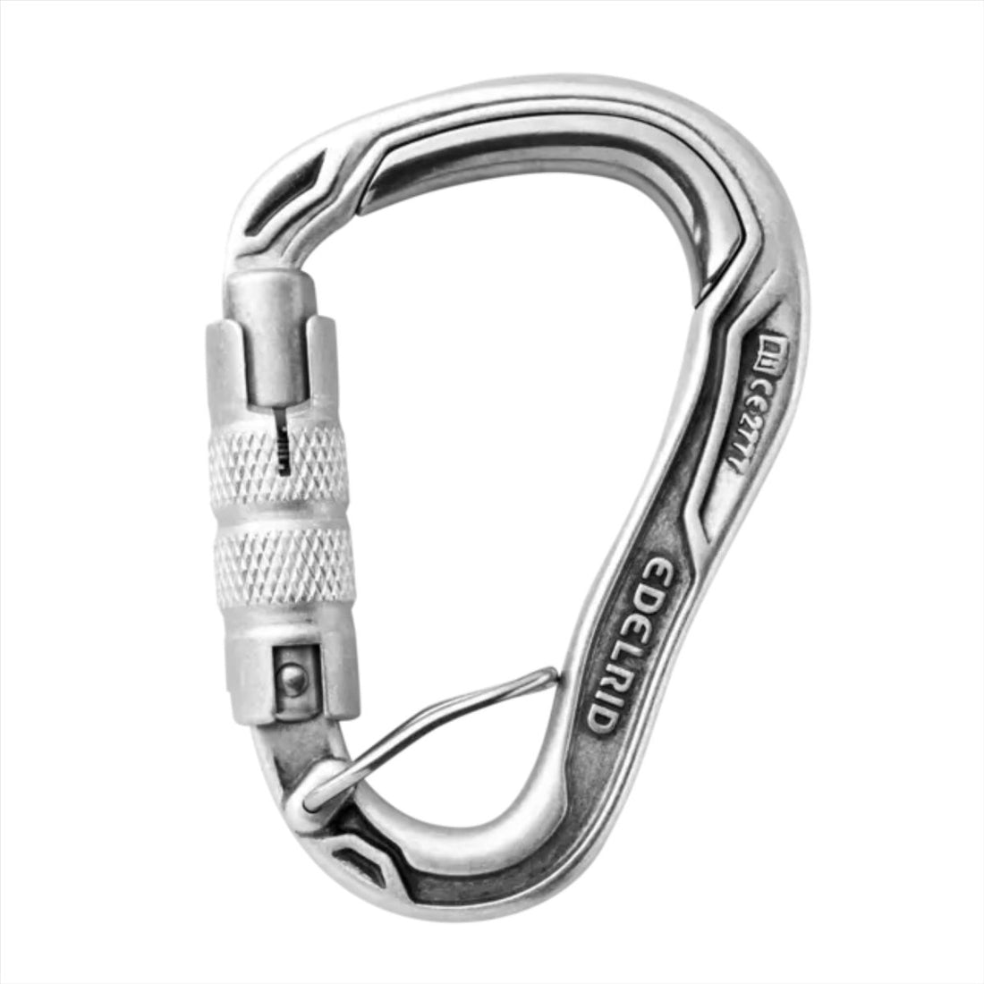 Edelrid HMS Bulletproof Triple FG Eco Moschettone Chiusura a vite a tripla azione