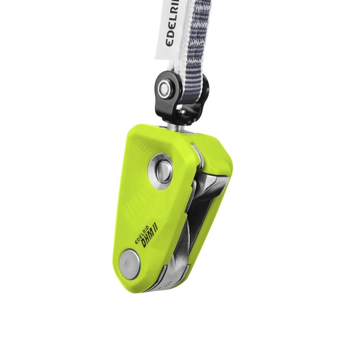 Il dispositivo di resistenza di frenatura di Edelrid ohm assiste i lettori più leggeri verdi