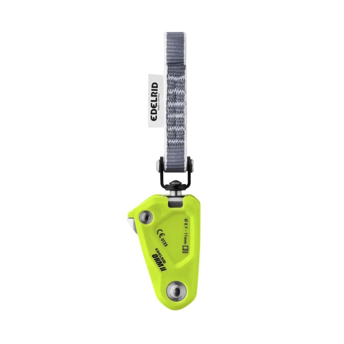 Il dispositivo di resistenza di frenatura di Edelrid ohm assiste i lettori più leggeri verdi